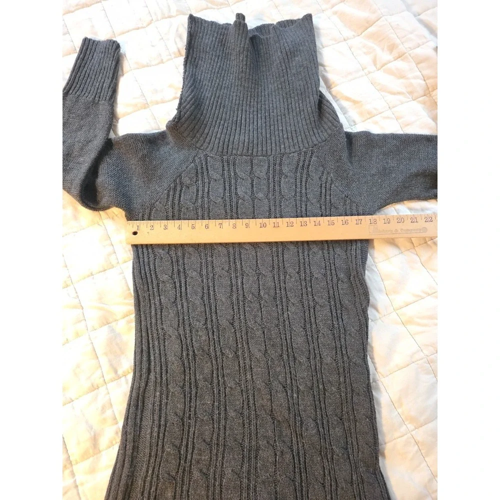 Womens Y2k Sweater Dress‎ Jrs Large Whimsigoth Fairycore Fairy Grunge Cowl Neck